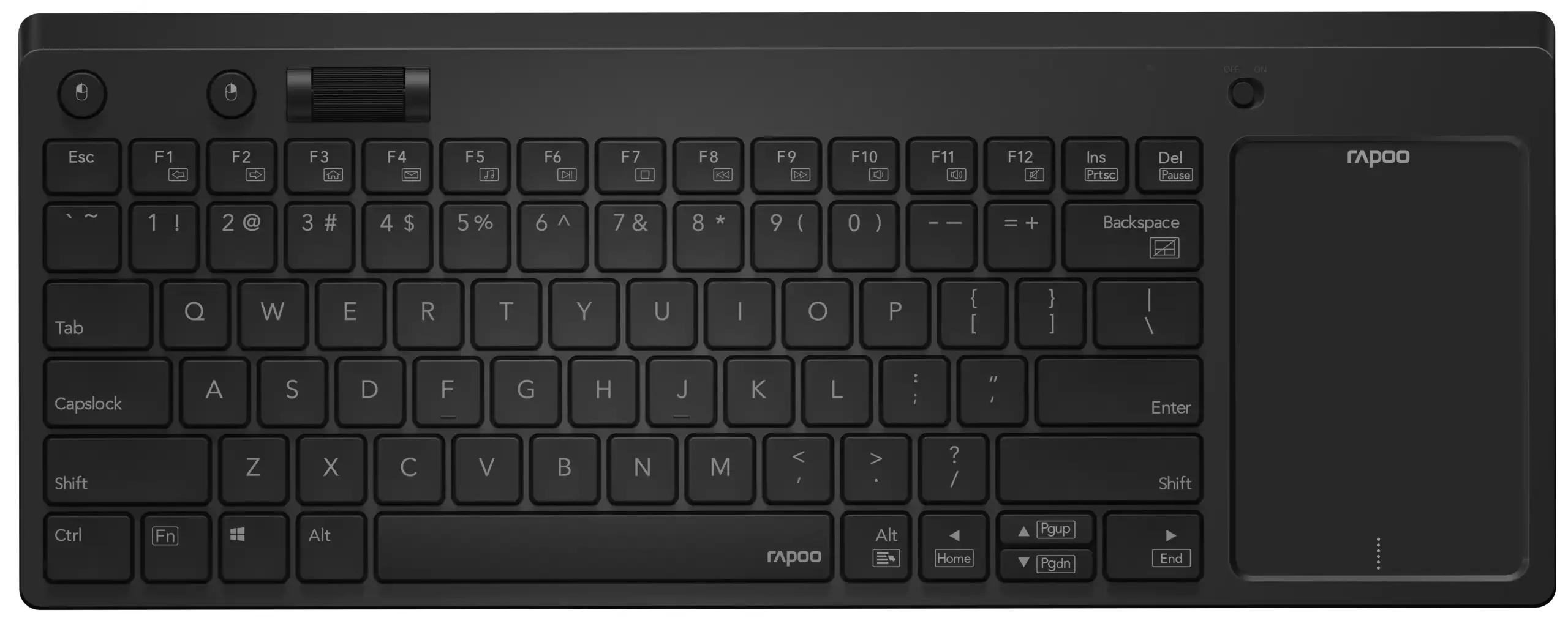 Rapoo Tastier wireless touch K2800