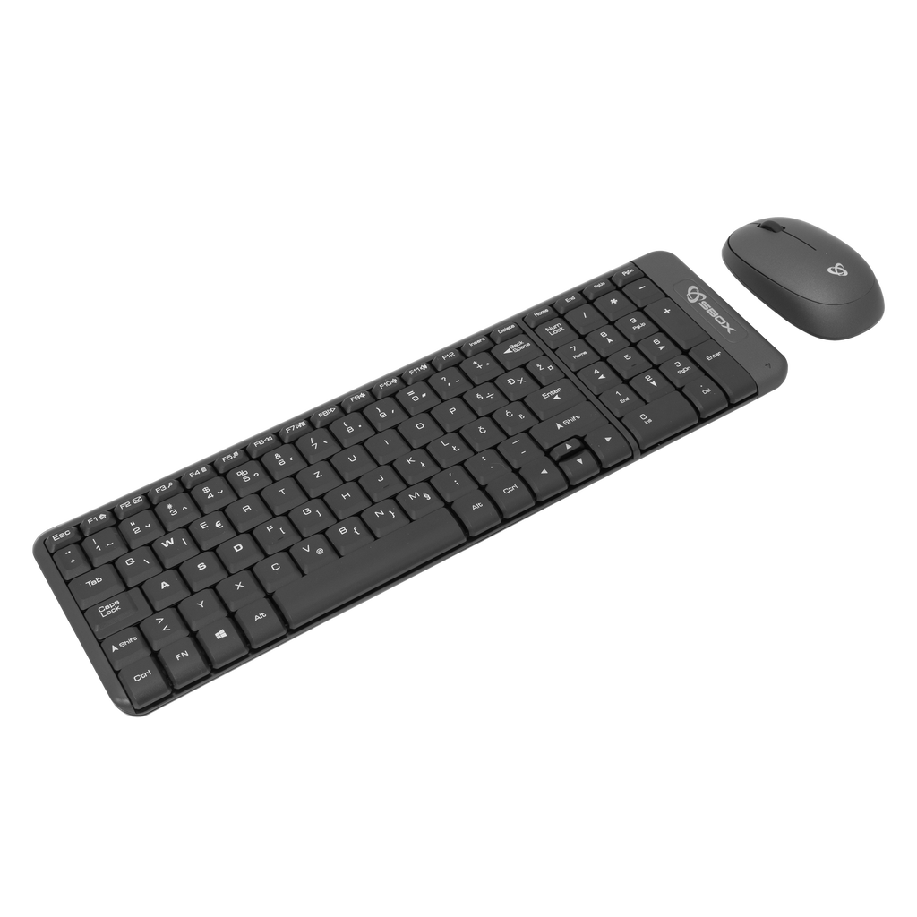 SBOX WKM 22 Tastjere + Mouse Bluetooth