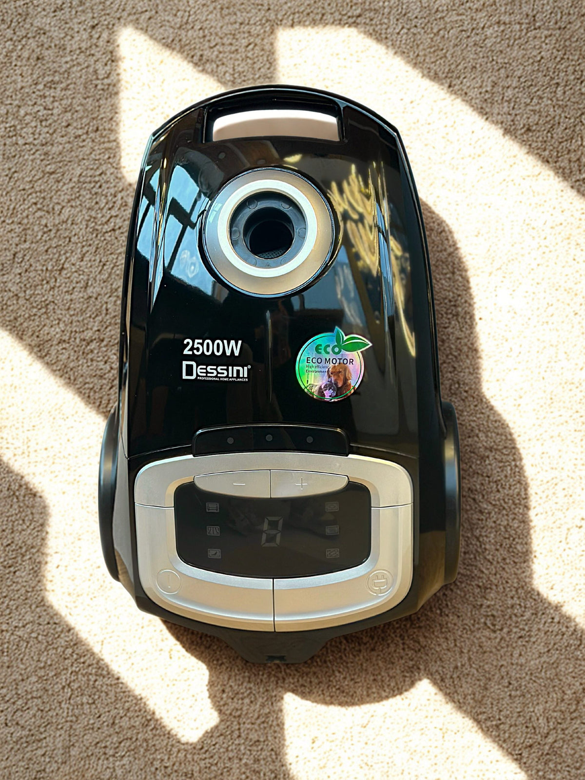 Fshesë me Korrent, 2500W, E Zezë - DESSINI DS-777 Imazhi kryesor
