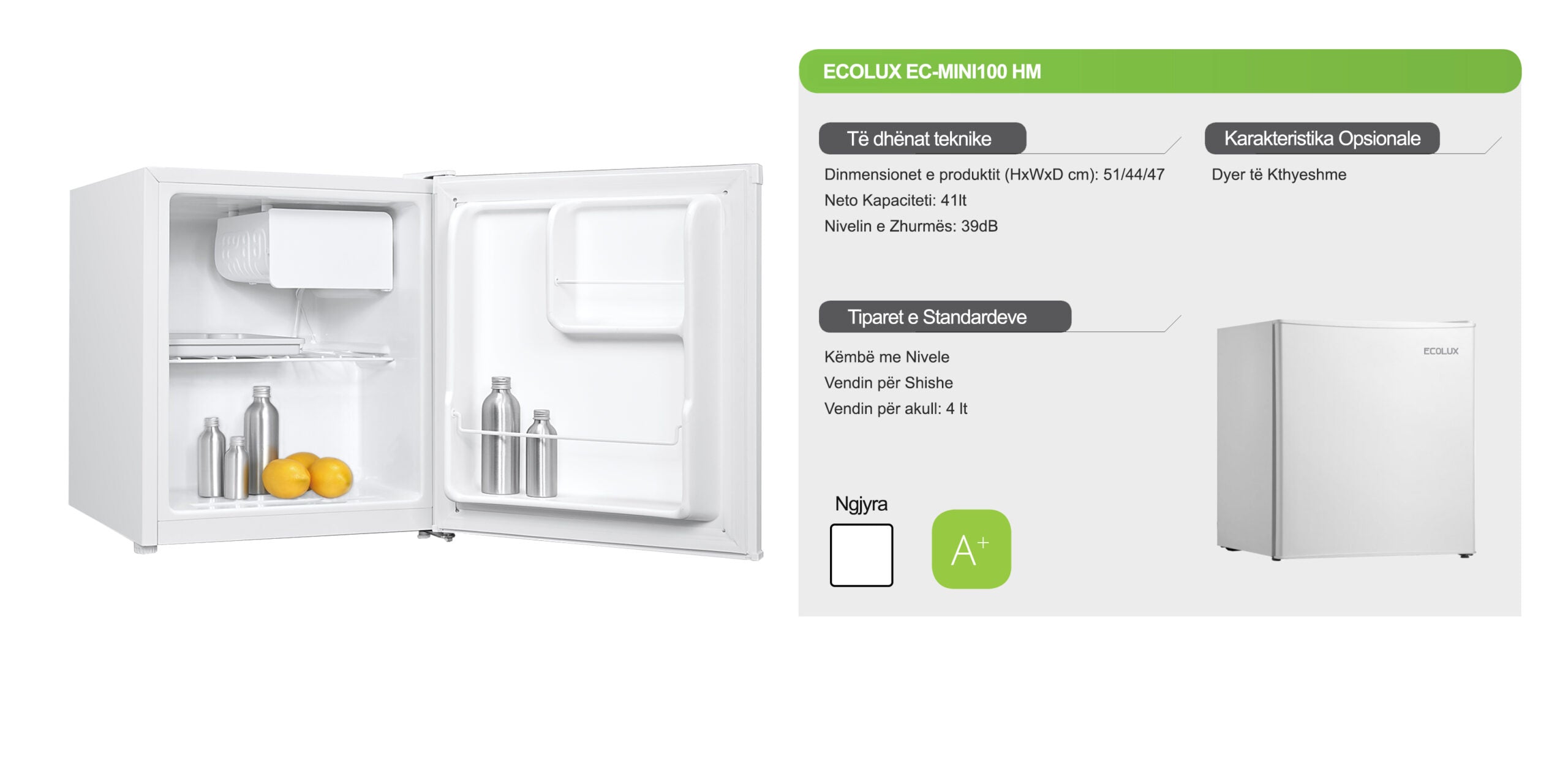 Minibar Ecolux – EC MINI 100HM
