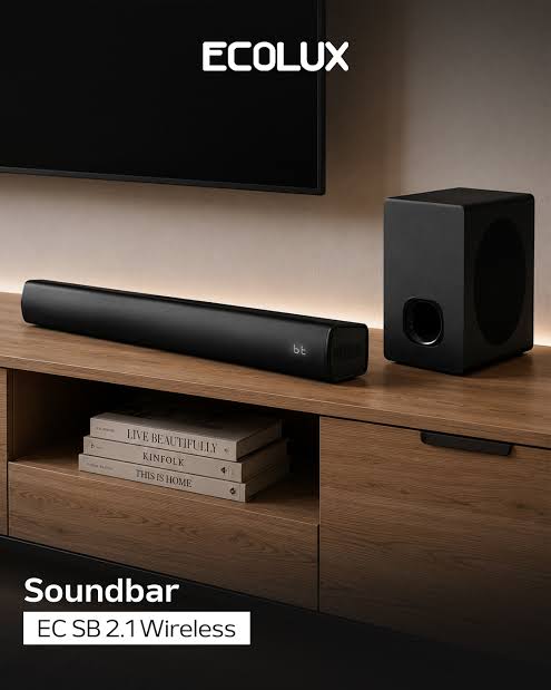 ECOLUX Soundbar EC-SB 2.1 Wireless