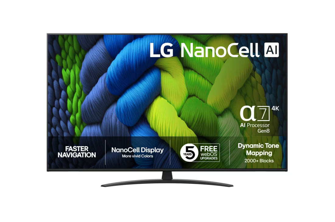LG 65NANO82A6B 65-inch NanoCell 4K Smart TV Imazhi kryesor