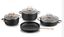 KORKMAZ A1371 GALAKSI SET TENGJERE 7PCS GRANIT