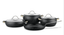 KORKMAZ A2610 BERILLA SET TENGJERE 7PCS GRANIT ZI-GOLD
