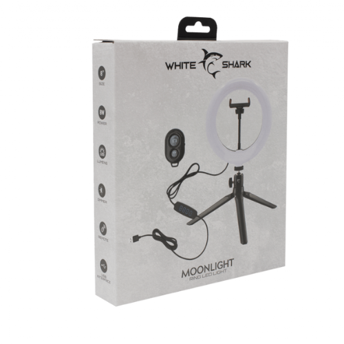 WHITE SHARK RL 08 Moonlight Ring, Ndricim Led
