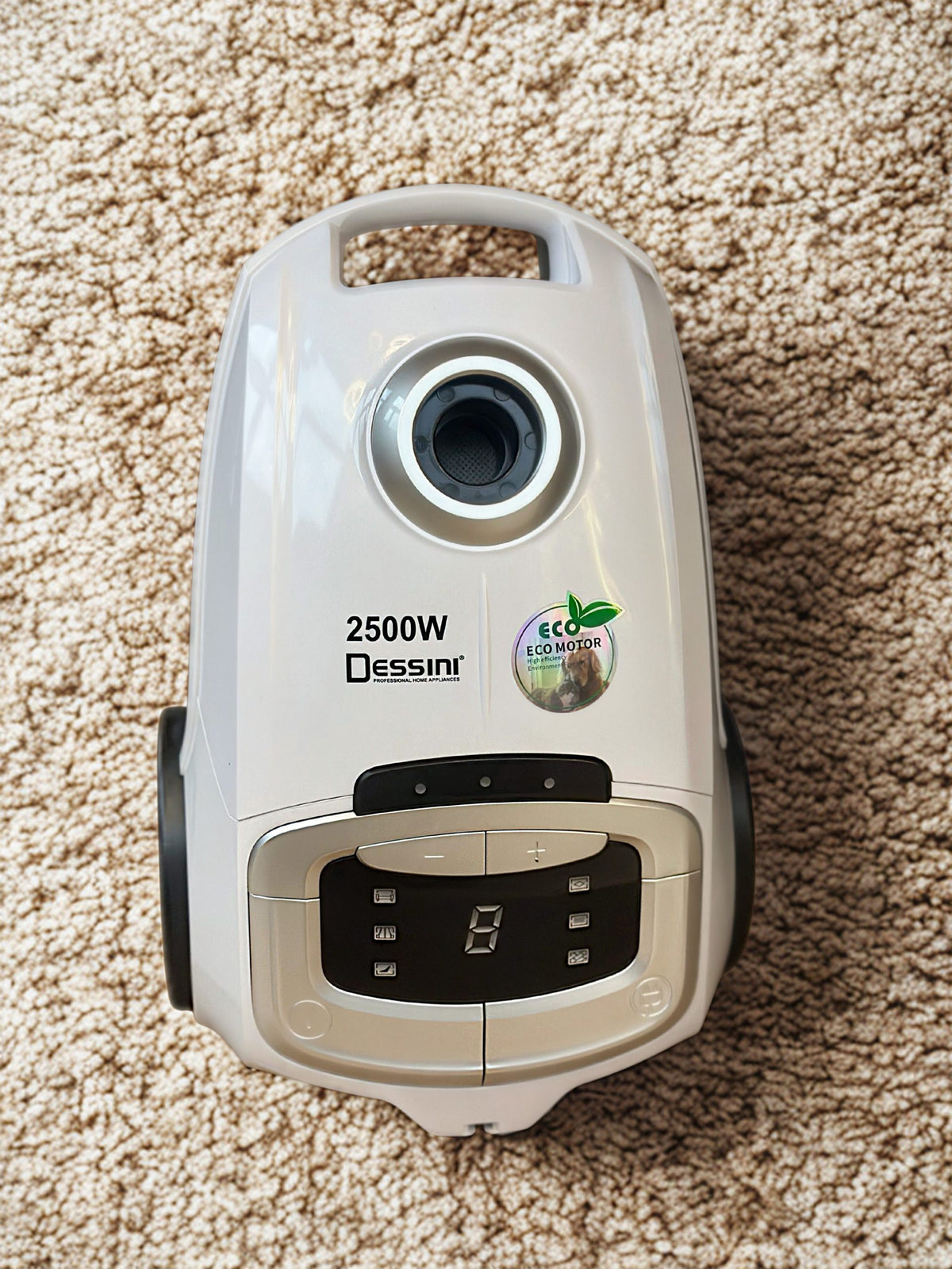 Fshesë me Korrent, 2500W, e bardhe - DESSINI DS-777 Imazhi kryesor