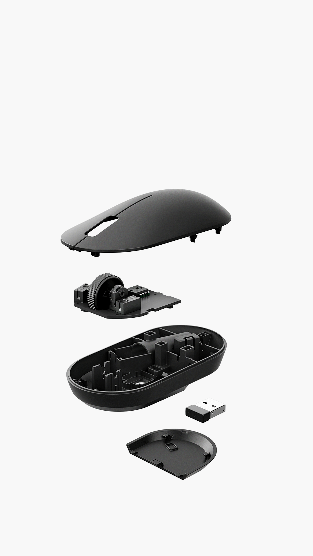 XIAOMI Wireless Mouse Lite 2 Black GL