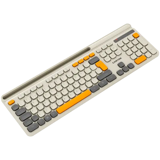 CAYNON keyboard HKB-W03 EN wireless Beige