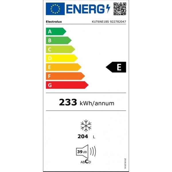ELECTROLUX KUT6NE18S FRIZ 177 CM