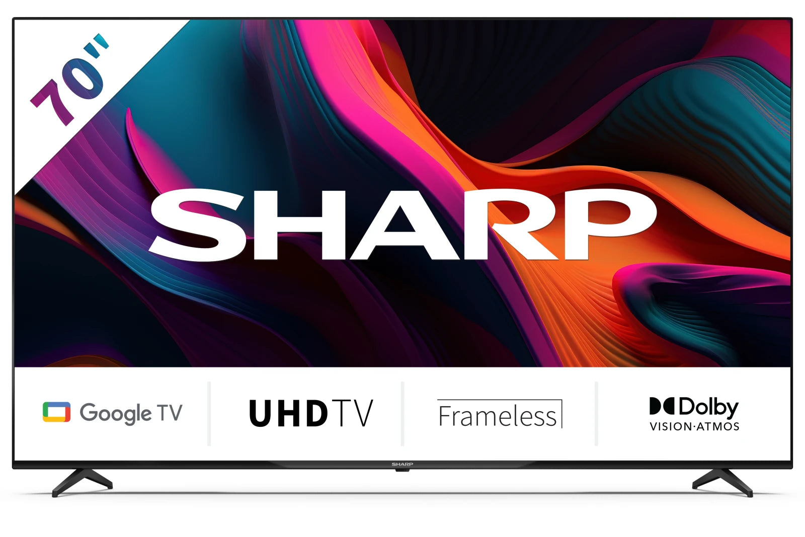 SHARP Google TV "70″ LED Ultra HD 4K Imazhi kryesor