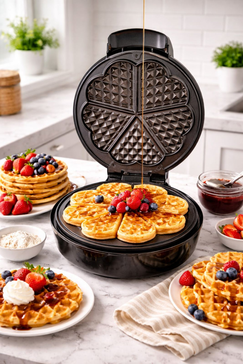 Toster për Waffle HOFFMANS - HM-3024