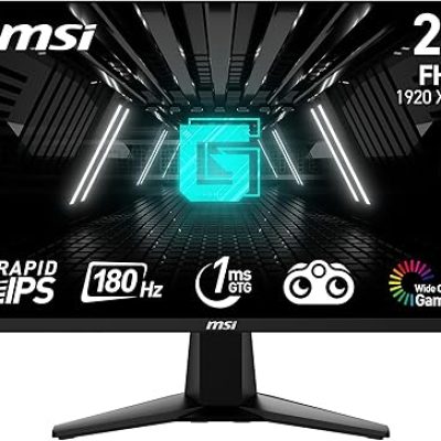 MSI G255F 25-inch 1920 x 1080 (FHD) Monitor, 180Hz