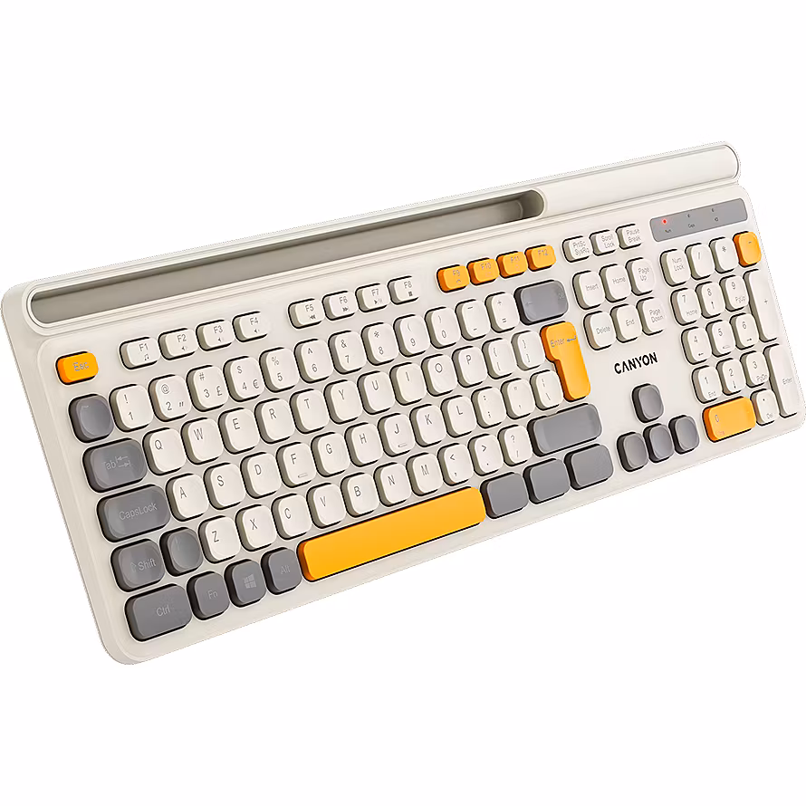 CAYNON keyboard HKB-W03 EN wireless Beige - Figura 4
