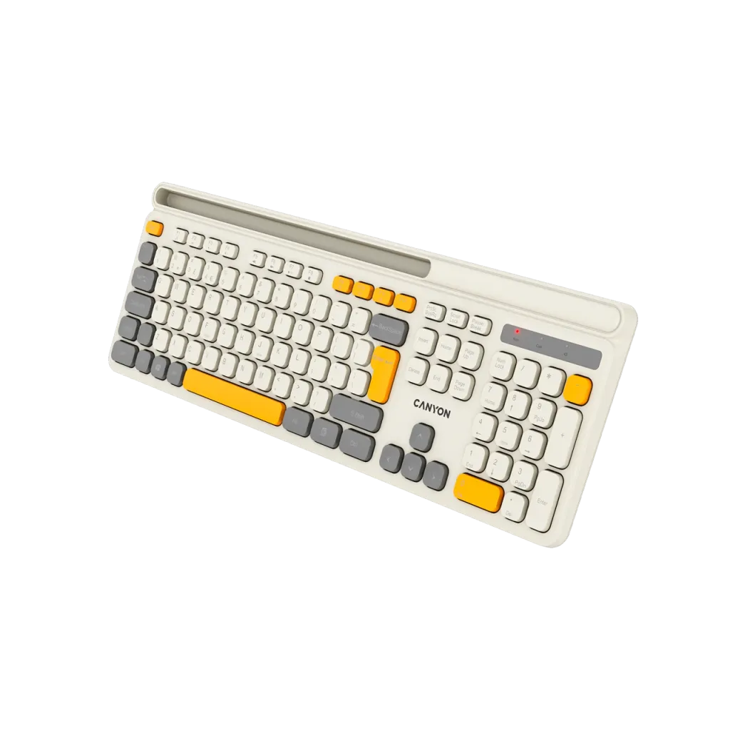 CAYNON keyboard HKB-W03 EN wireless Beige - Figura 2